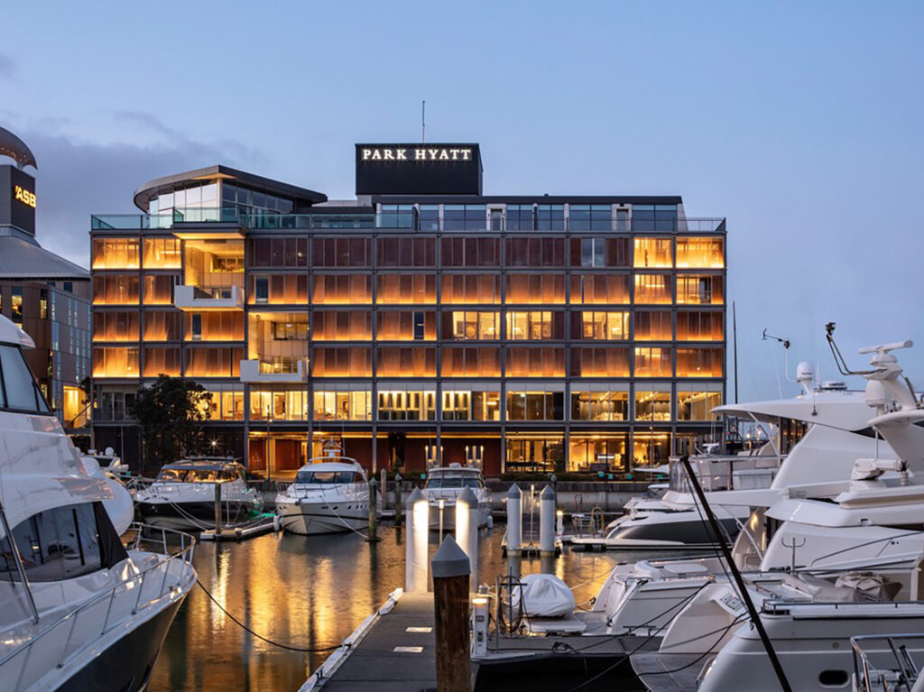 Park Hyatt Wynyard Quarter Auckland New Zealand Dusk View